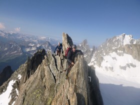 Alpine climbing